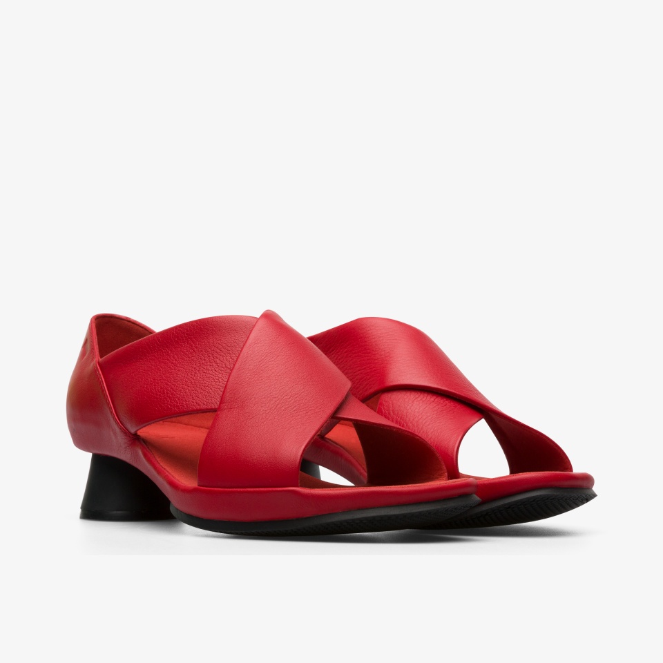 Camper Alright Red - Camper Women's Heels ||4092-MGLJC||